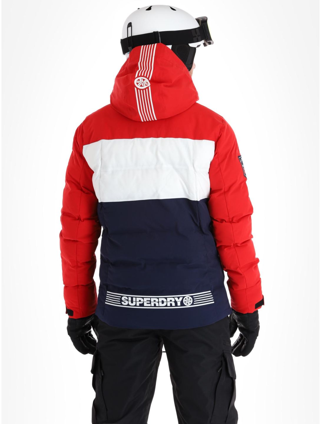 Superdry, Ski Radar Pro Puffer Skijacke Herren Rich Navy blau 