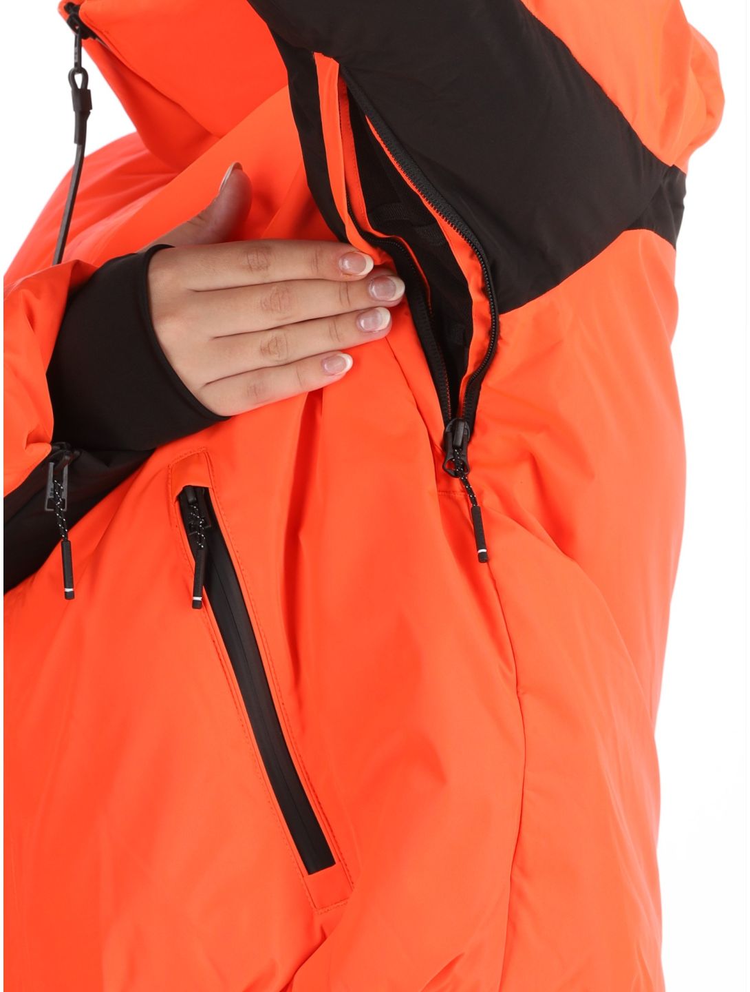 Superdry, Ski Slalom Puffer Skijacke Damen Volcanic Coral rosa 