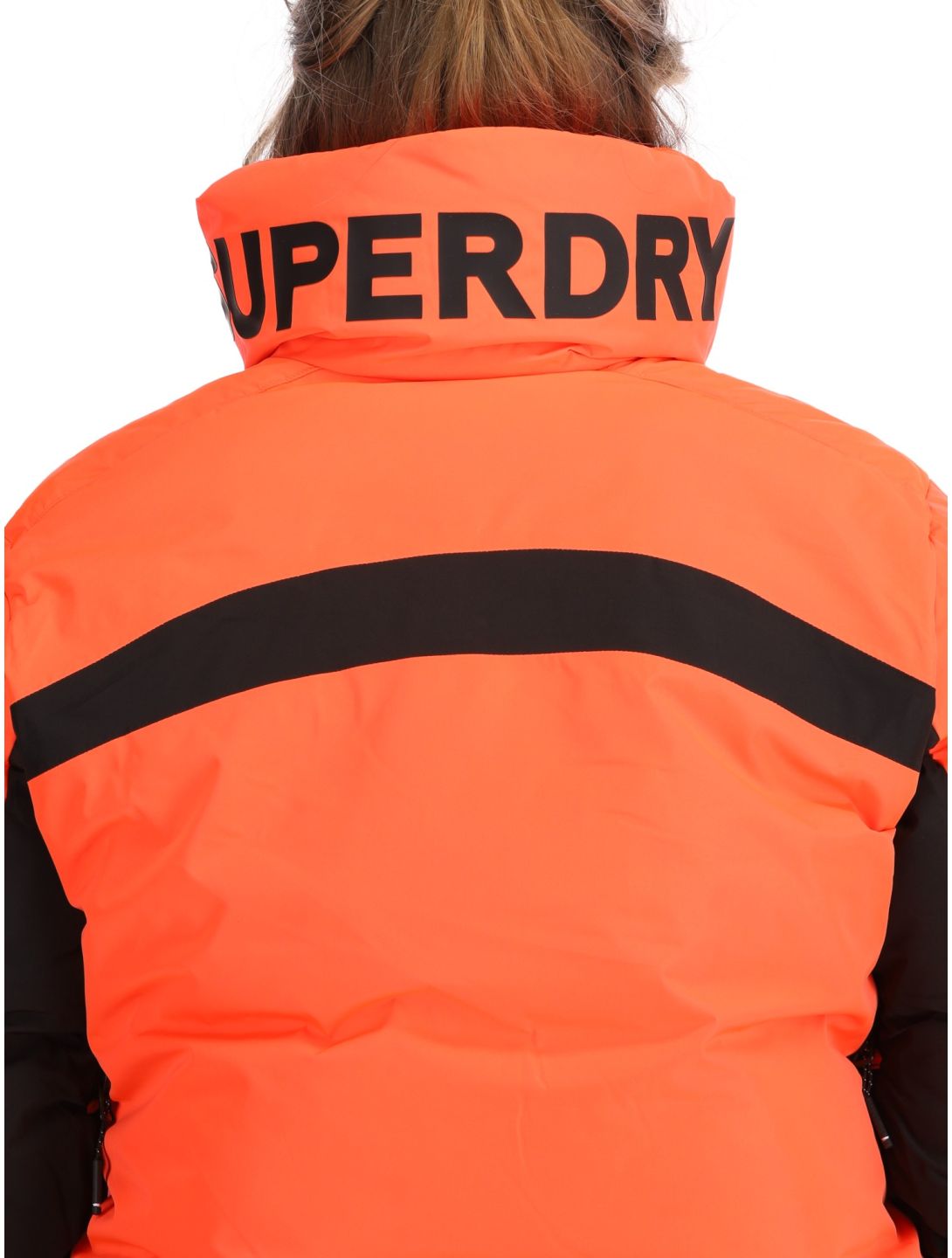 Superdry, Ski Slalom Puffer Skijacke Damen Volcanic Coral rosa 