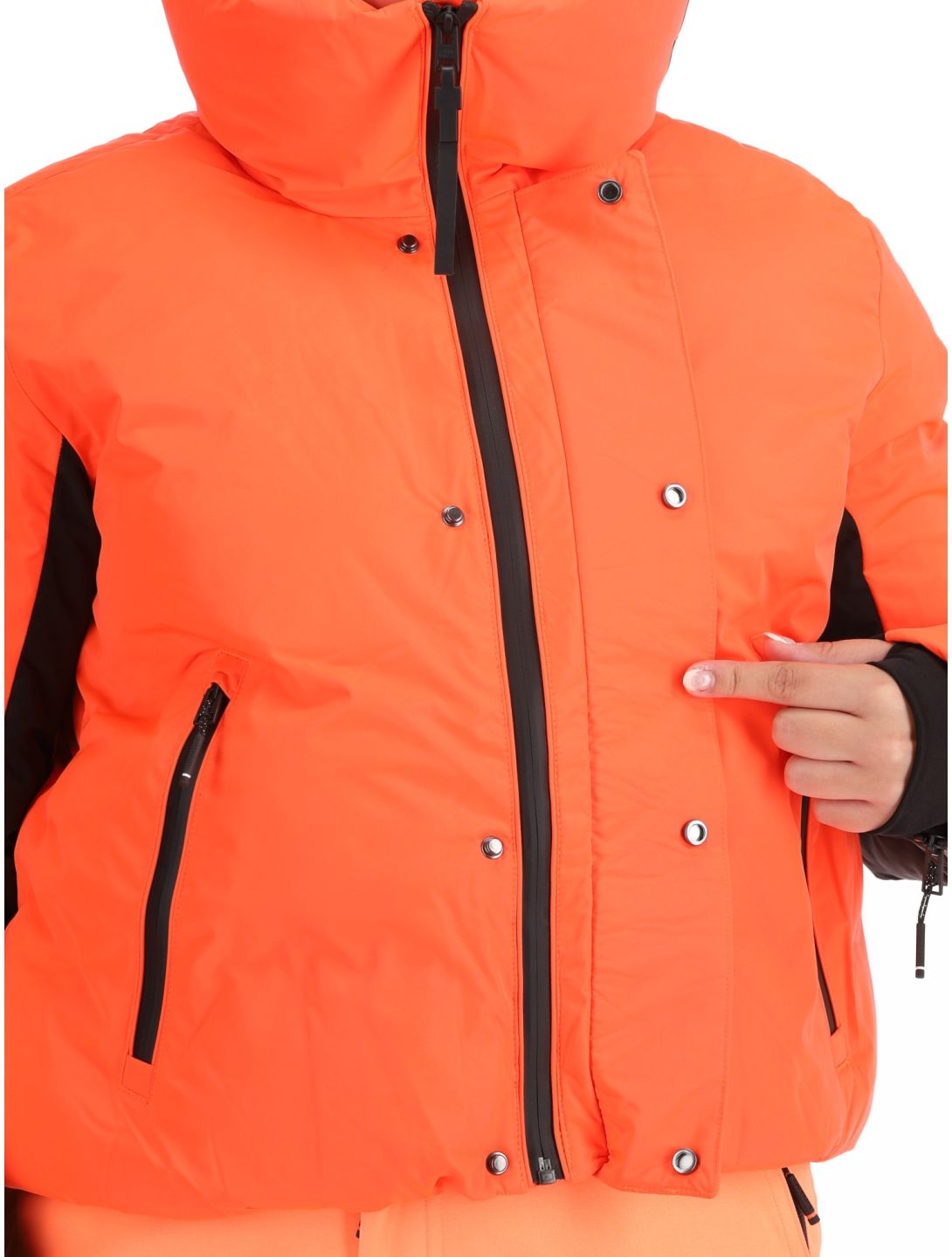 Superdry, Ski Slalom Puffer Skijacke Damen Volcanic Coral rosa 