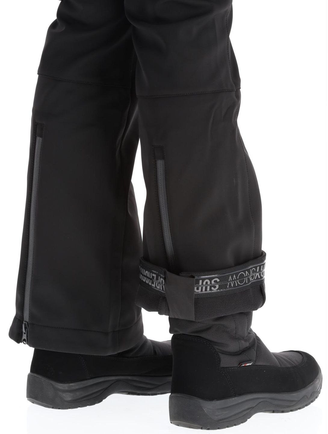 Superdry, Ski Softshell Slim Softshell Skihose Damen Black schwarz 