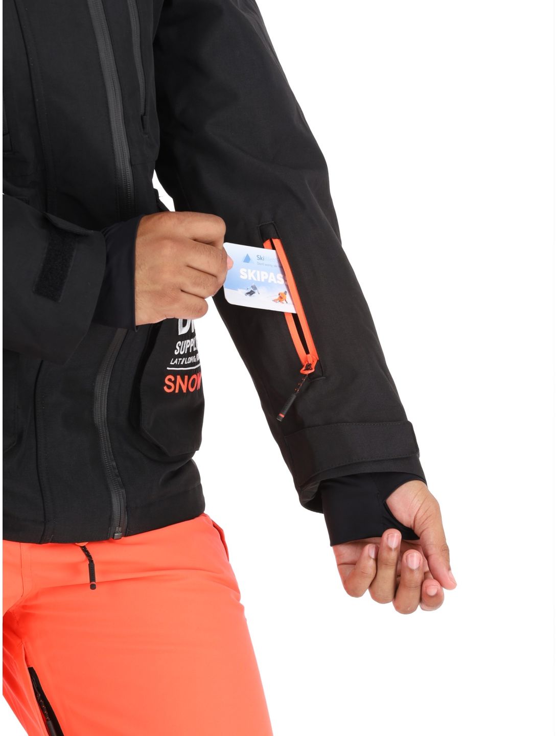 Superdry, Ski Ultimate Rescue Skijacke Herren Black schwarz 