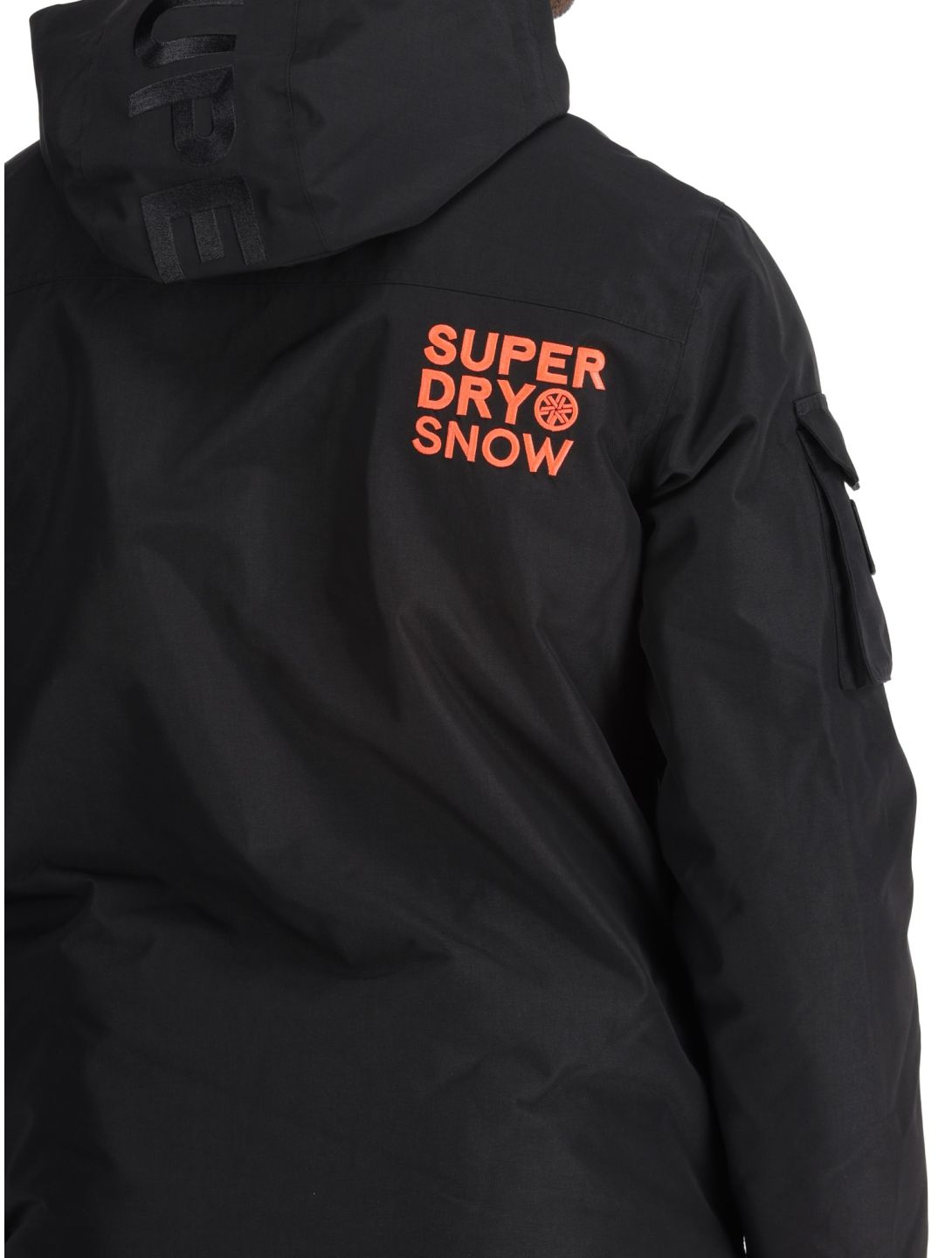 Superdry, Ski Ultimate Rescue Skijacke Herren Black schwarz 