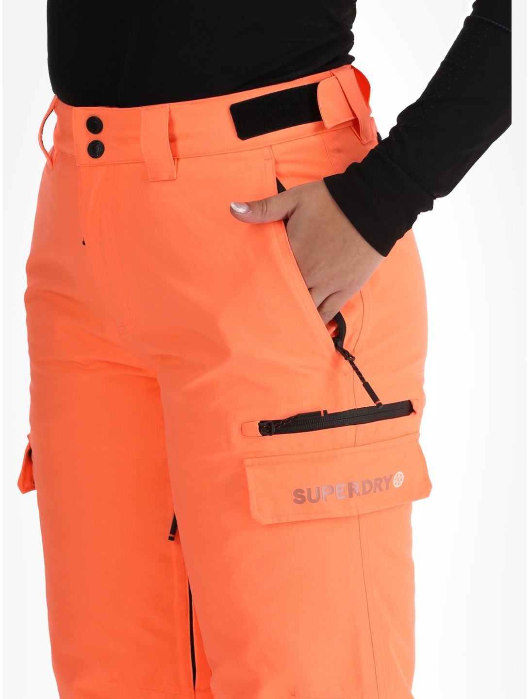 Superdry, Ski Ultimate Rescue Skihose Damen Pastelline Coral rosa 