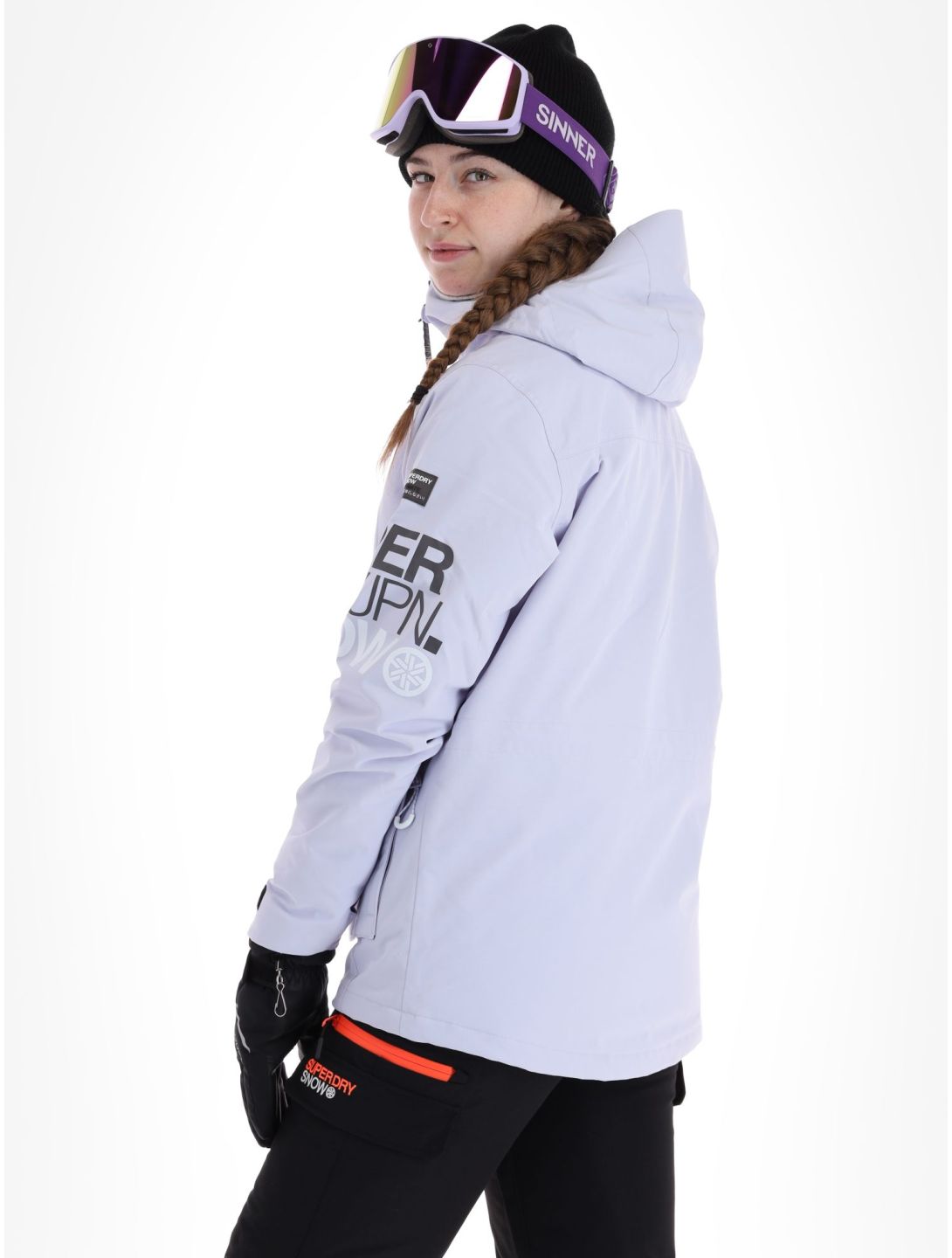 Superdry, Ski Ultimate Rescue Skijacke Damen Purple Heather violett 