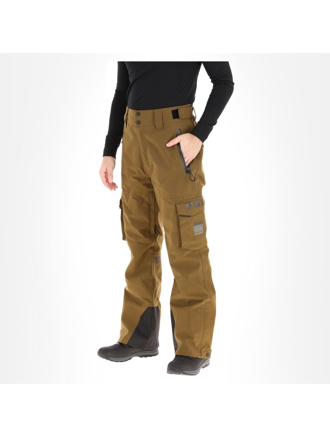 Superdry, Ultimate Snow Rescue Pant Skihose Herren dusty olive grün 