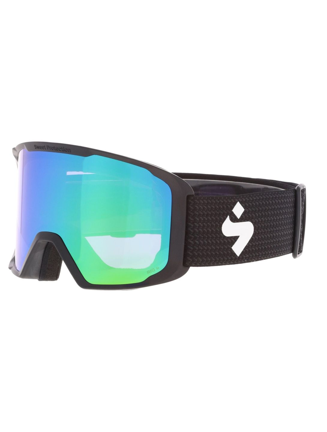 Sweet Protection, Durden RIG Reflect Skibrille Unisex Emerald / Matte Black / Black Trace grün, schwarz 