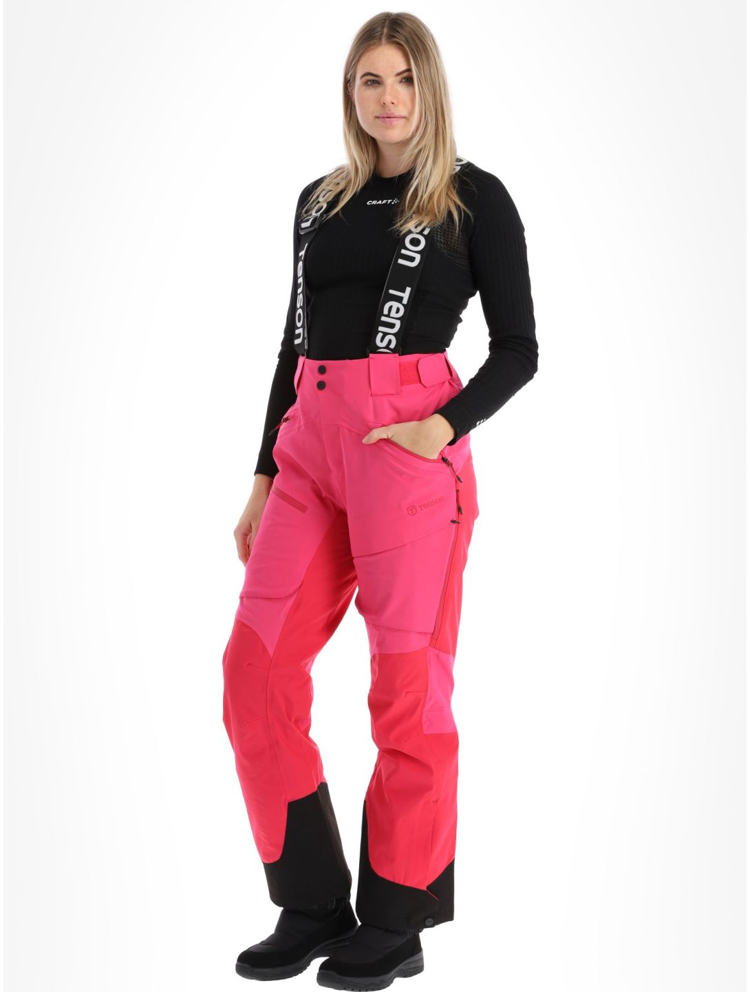 Tenson, Aerismo Skihose Damen Cerise rosa 