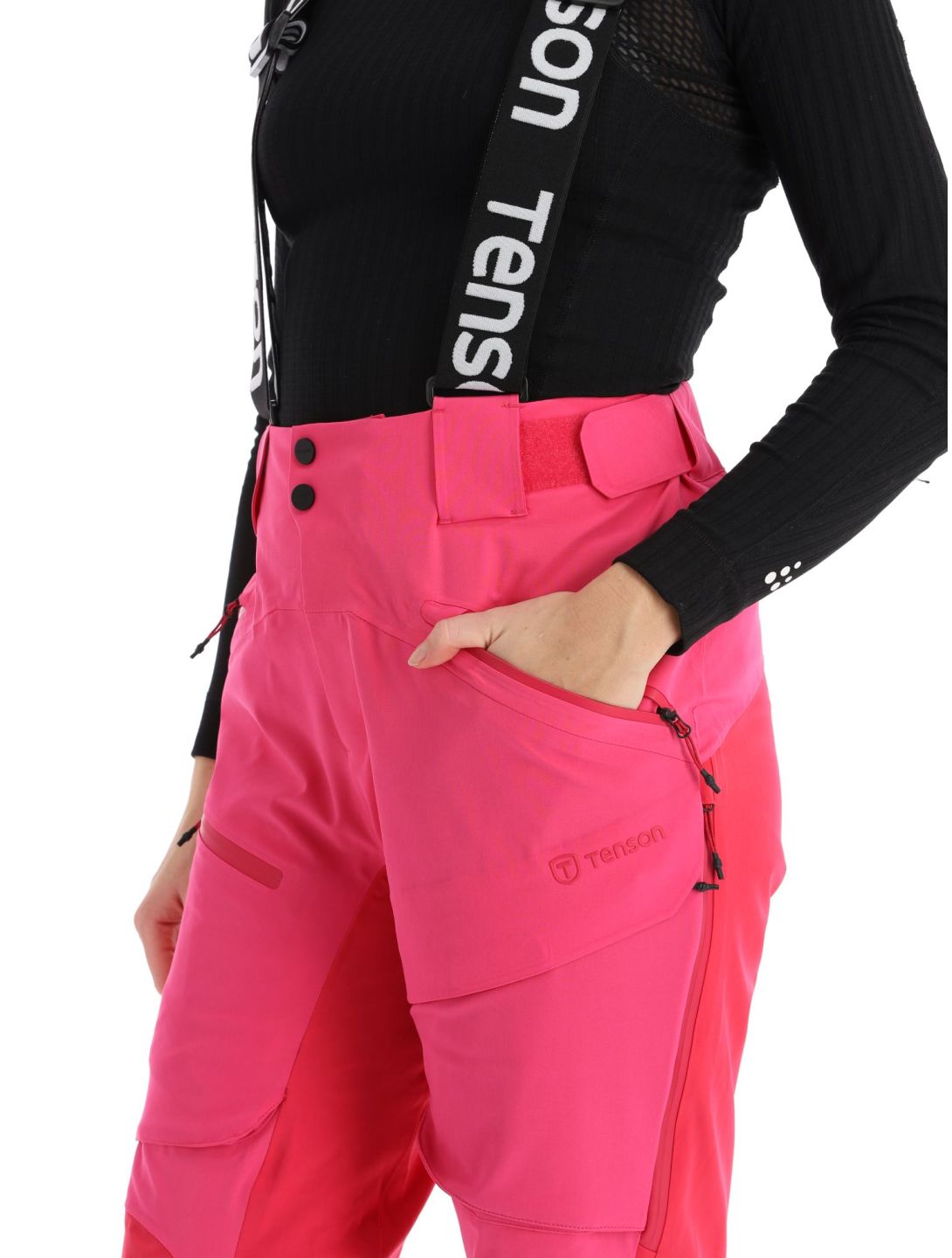 Tenson, Aerismo Skihose Damen Cerise rosa 