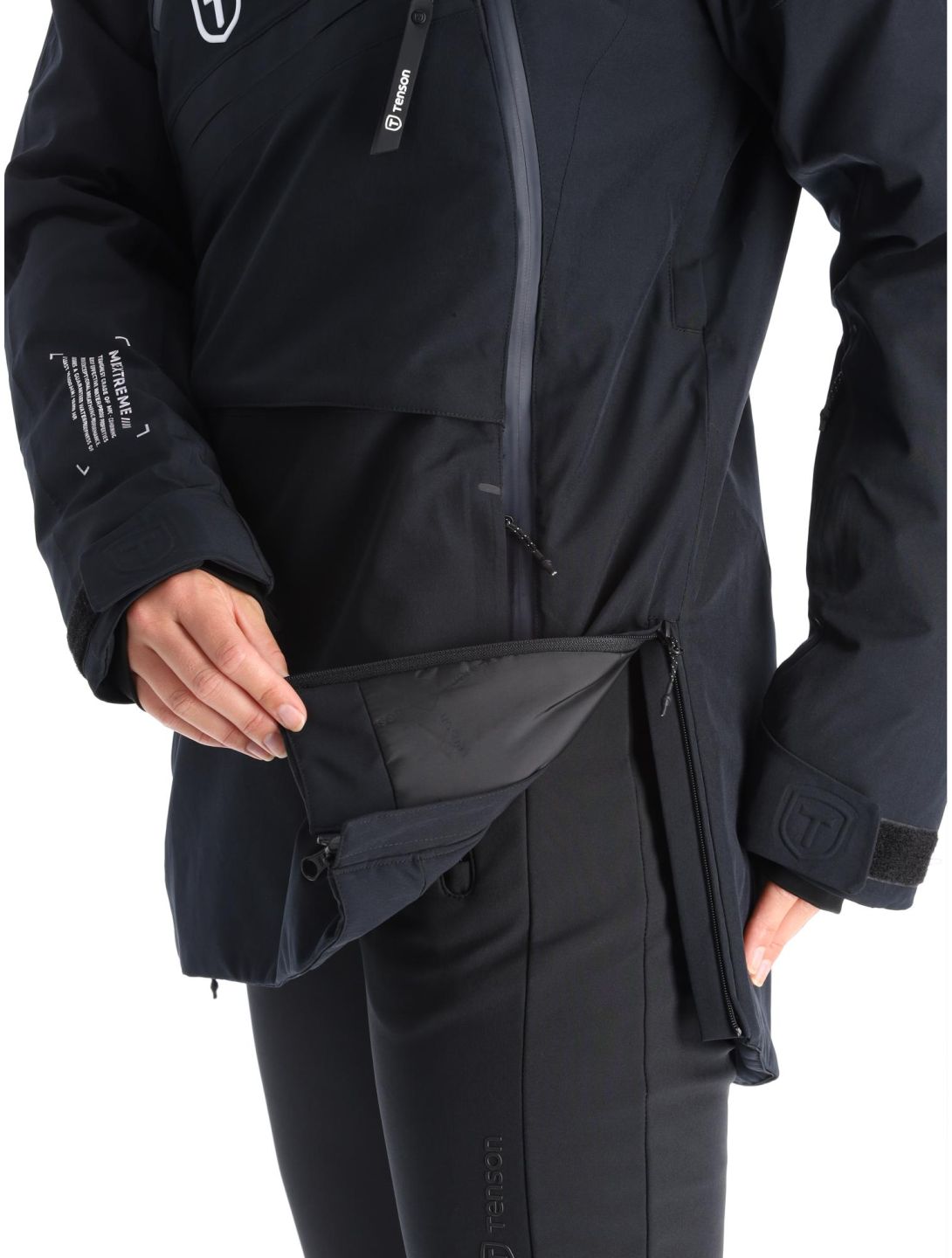 Tenson, Aerismo JackoRak Skijacke Damen Black schwarz 