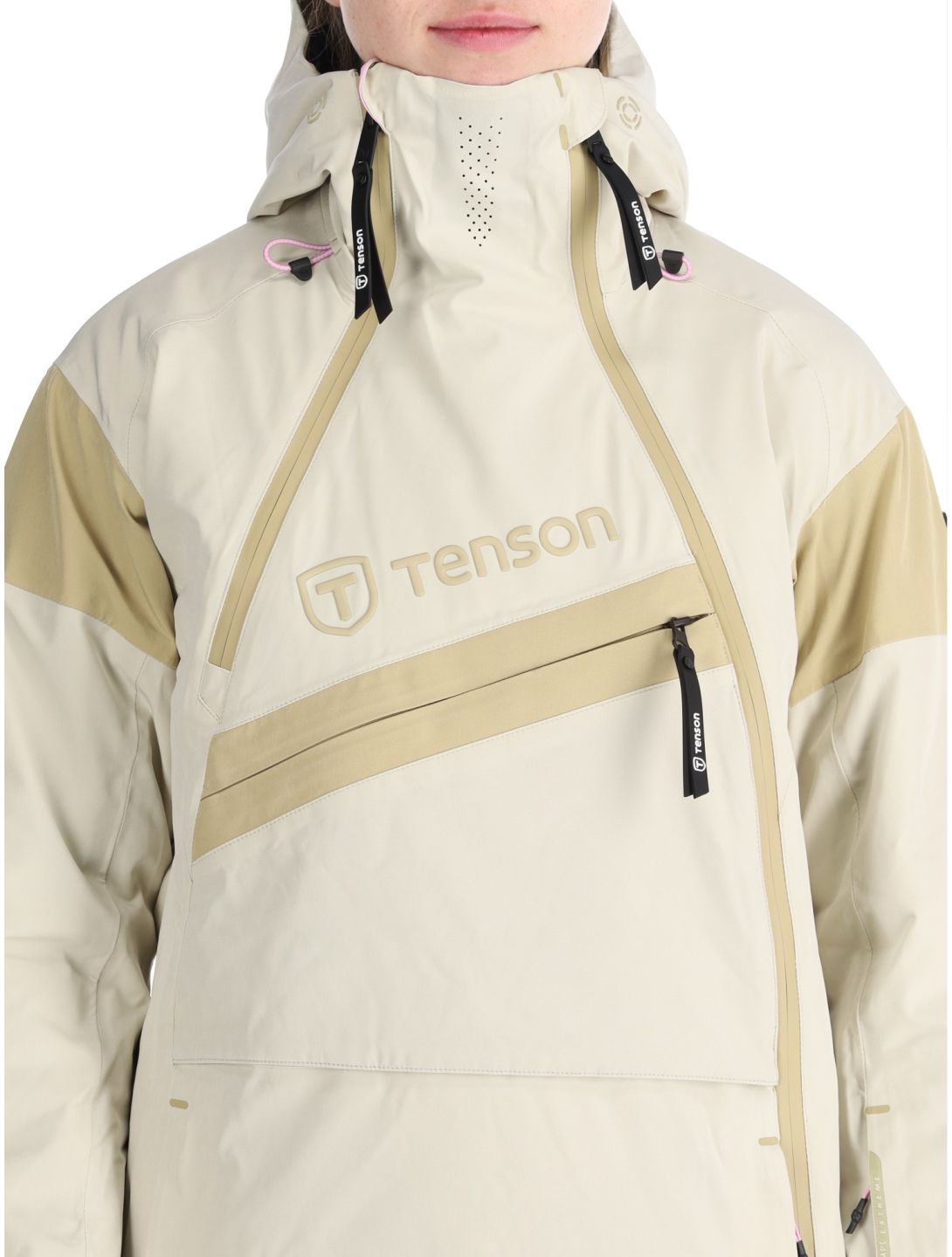 Tenson, Aerismo JackoRak Skijacke Damen Light Beige beige 