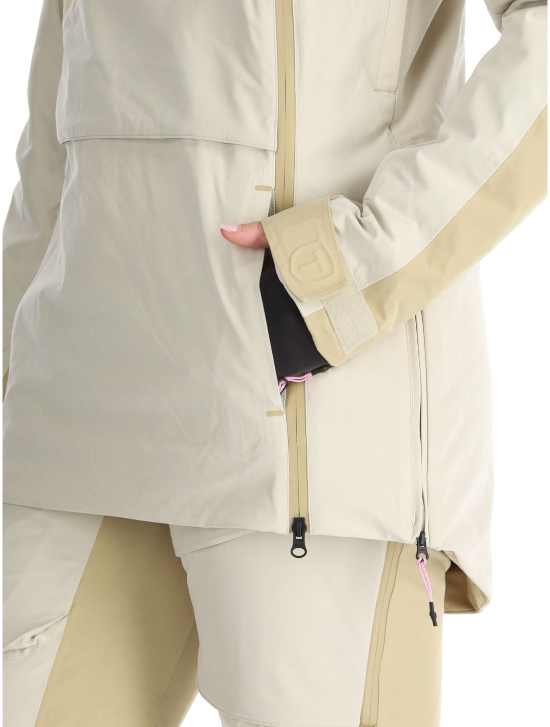 Tenson, Aerismo JackoRak Skijacke Damen Light Beige beige 