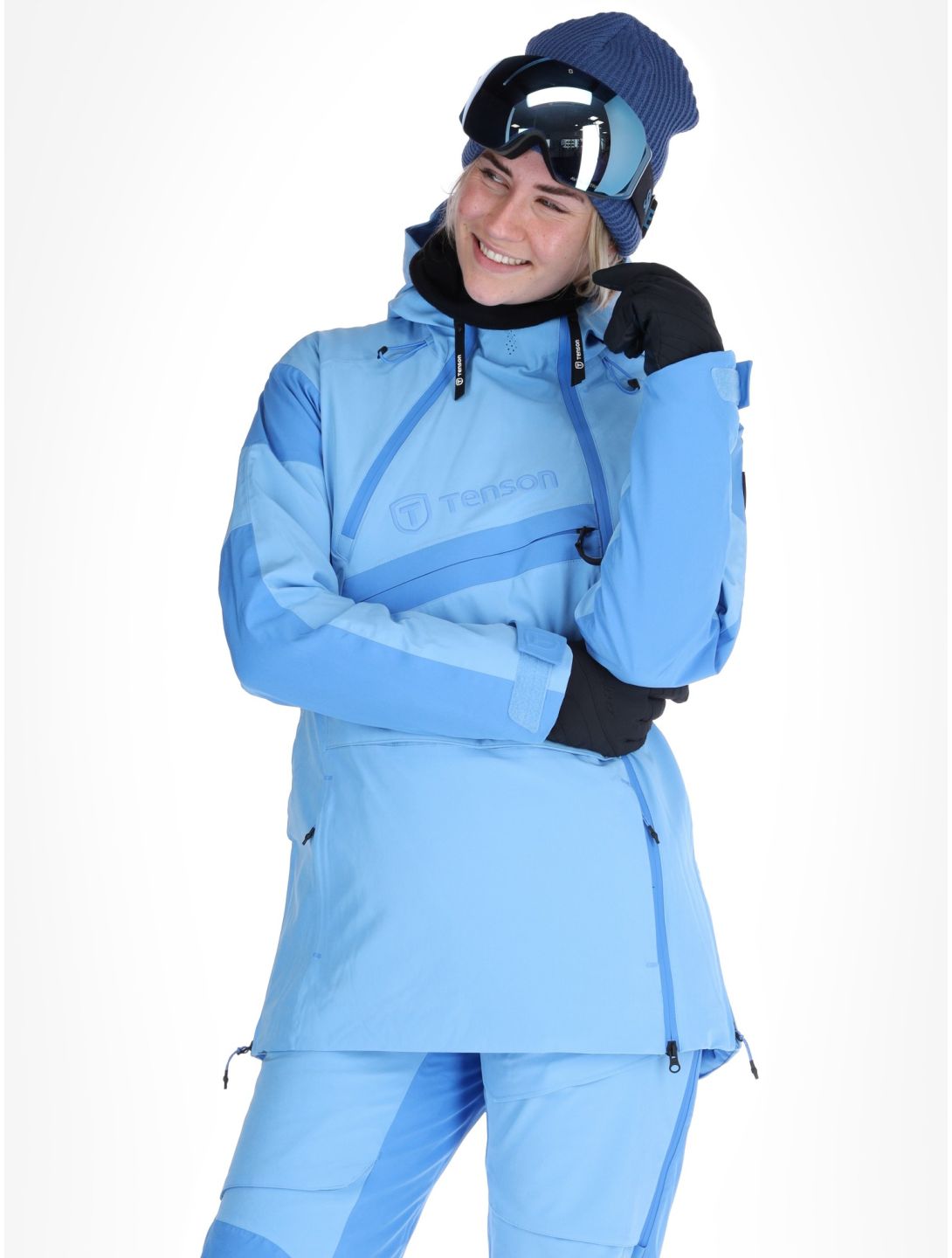 Tenson, Aerismo JackoRak Skijacke Damen Light Blue blau 