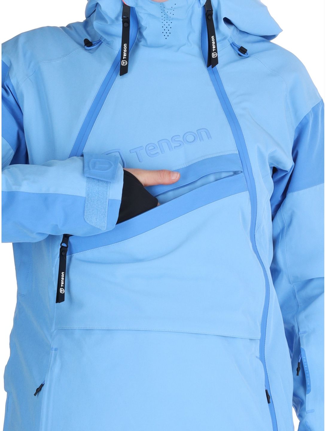 Tenson, Aerismo JackoRak Skijacke Damen Light Blue blau 