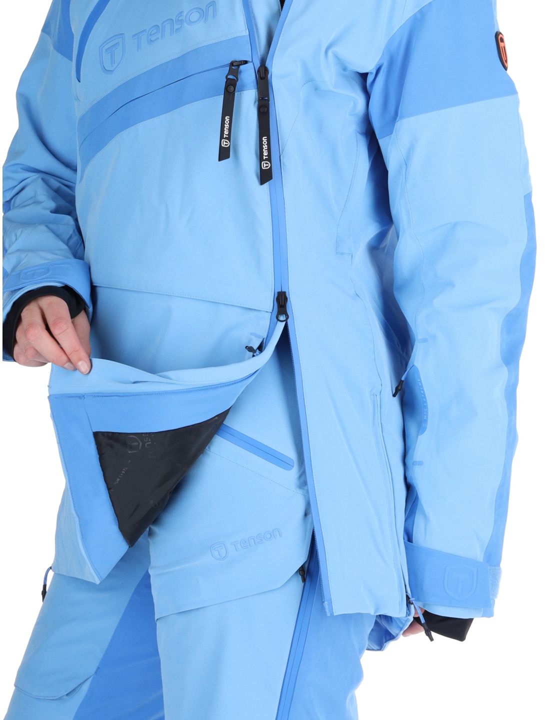 Tenson, Aerismo JackoRak Skijacke Damen Light Blue blau 