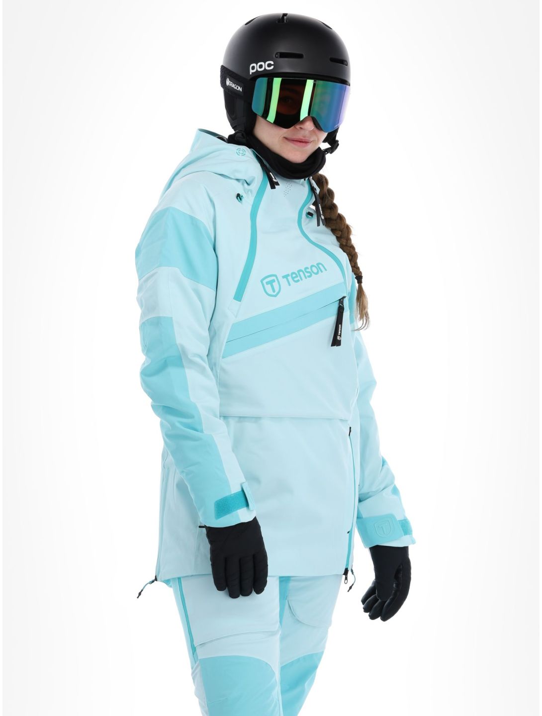 Tenson, Aerismo JackoRak Skijacke Damen Light Turqoise Turquoise 