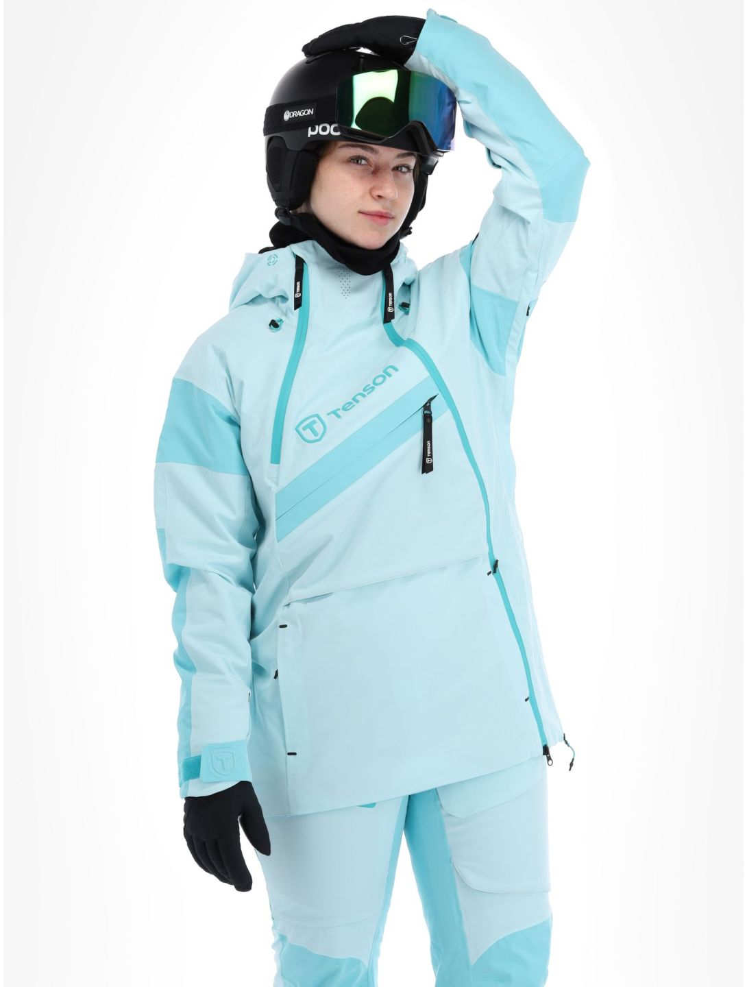 Tenson, Aerismo JackoRak Skijacke Damen Light Turqoise Turquoise 