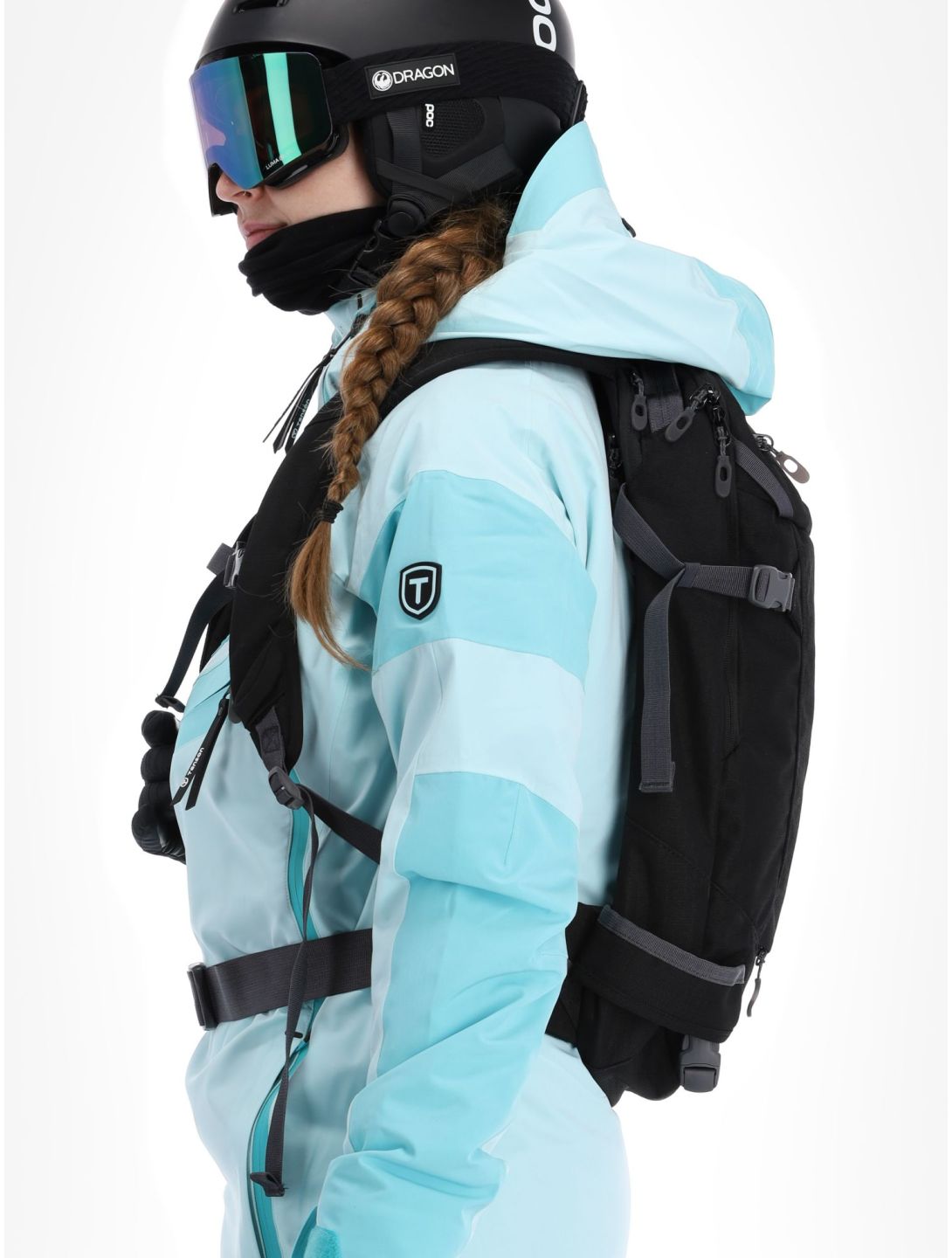 Tenson, Aerismo JackoRak Skijacke Damen Light Turqoise Turquoise 