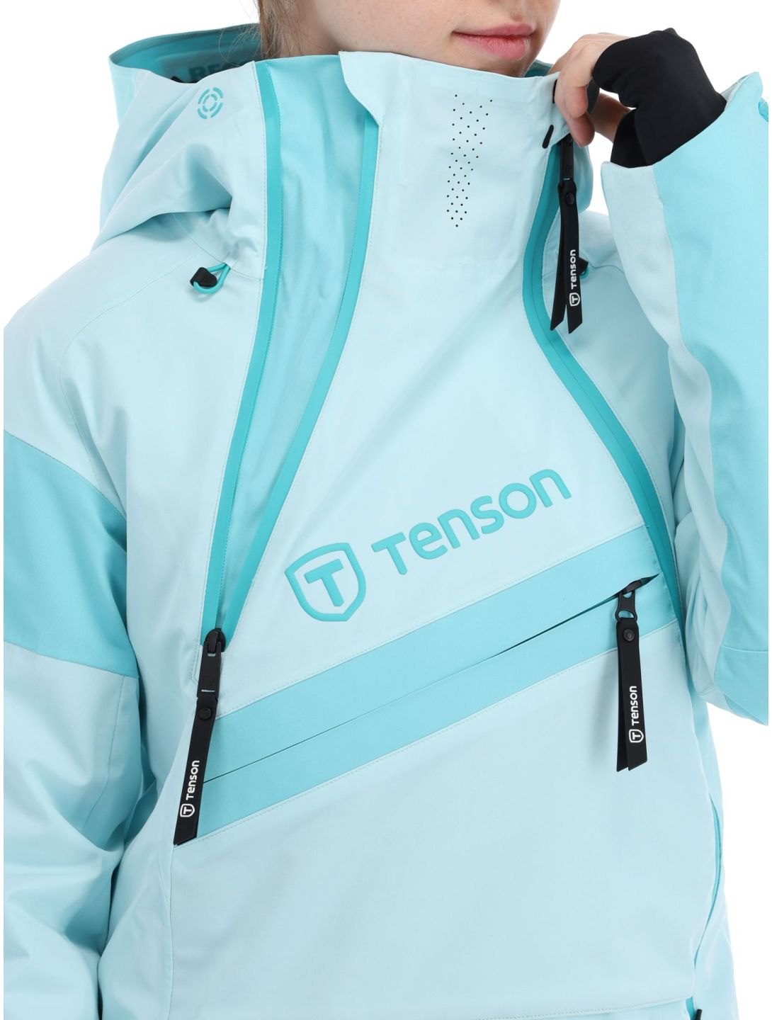 Tenson, Aerismo JackoRak Skijacke Damen Light Turqoise Turquoise 