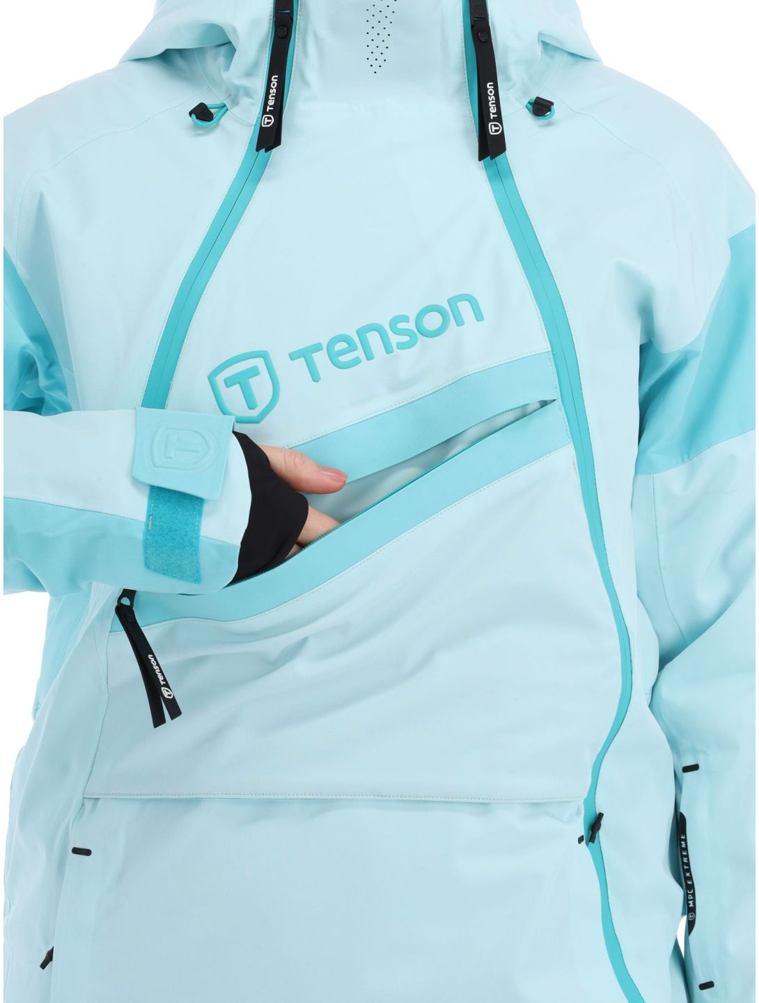 Tenson, Aerismo JackoRak Skijacke Damen Light Turqoise Turquoise 