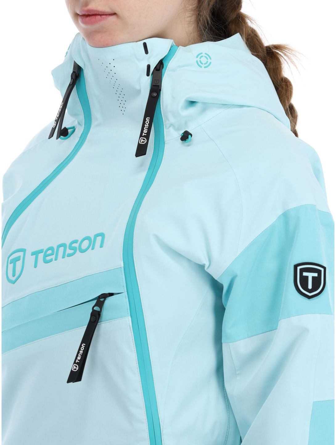 Tenson, Aerismo JackoRak Skijacke Damen Light Turqoise Turquoise 