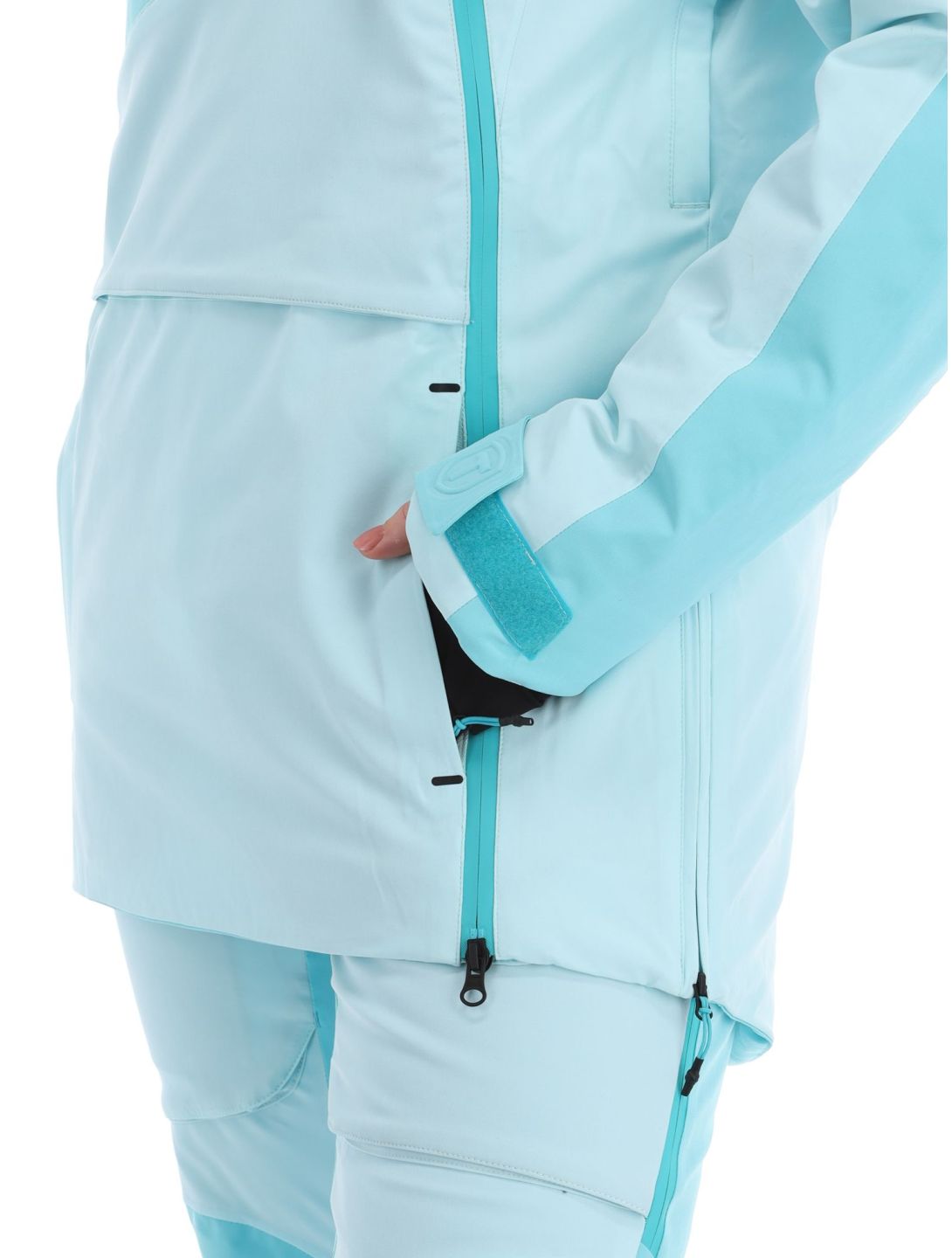 Tenson, Aerismo JackoRak Skijacke Damen Light Turqoise Turquoise 