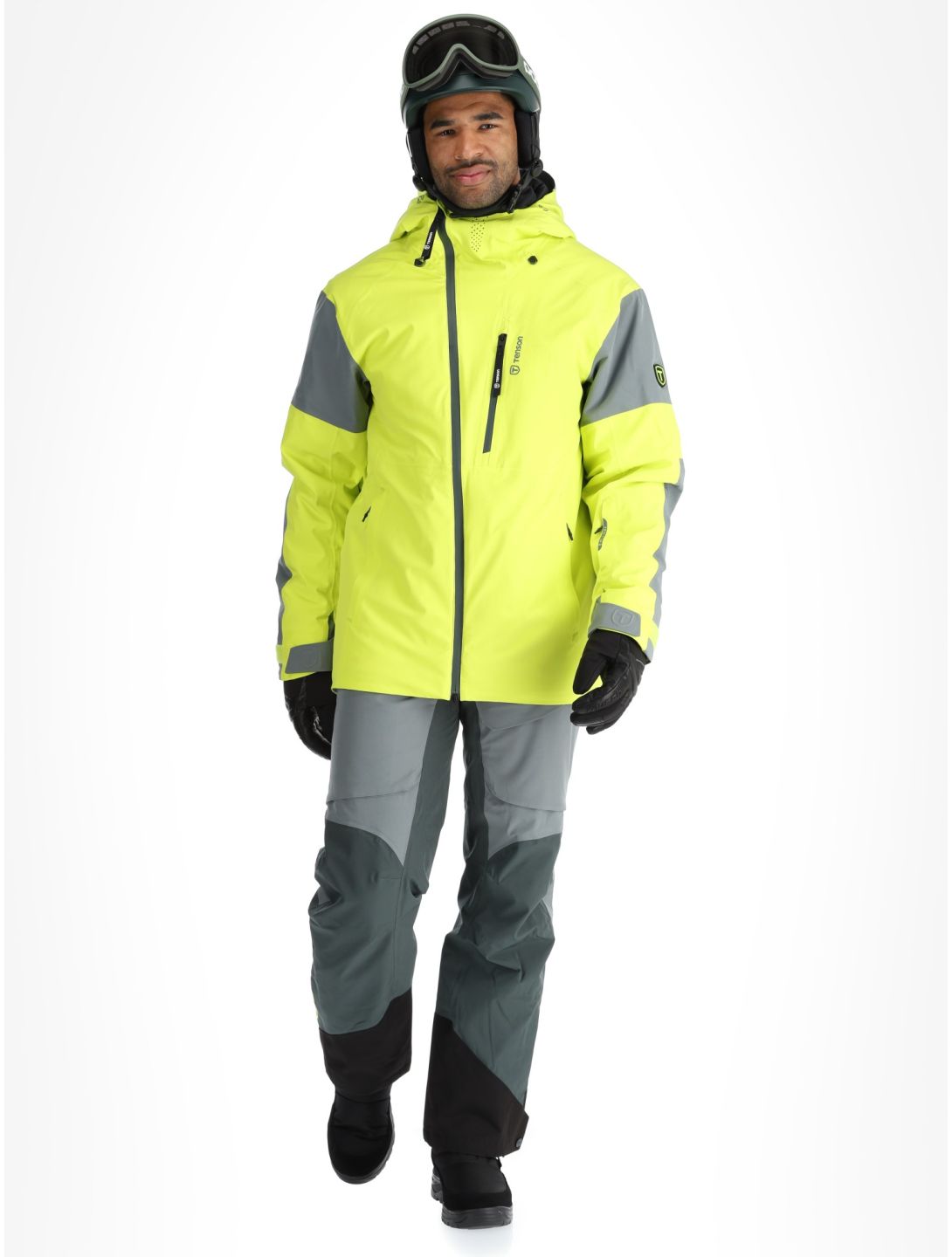 Tenson, Aerismo Ski Skijacke Herren Acid Lemon gelb 