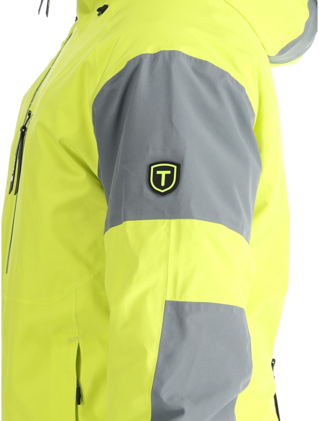 Tenson, Aerismo Ski Skijacke Herren Acid Lemon gelb 