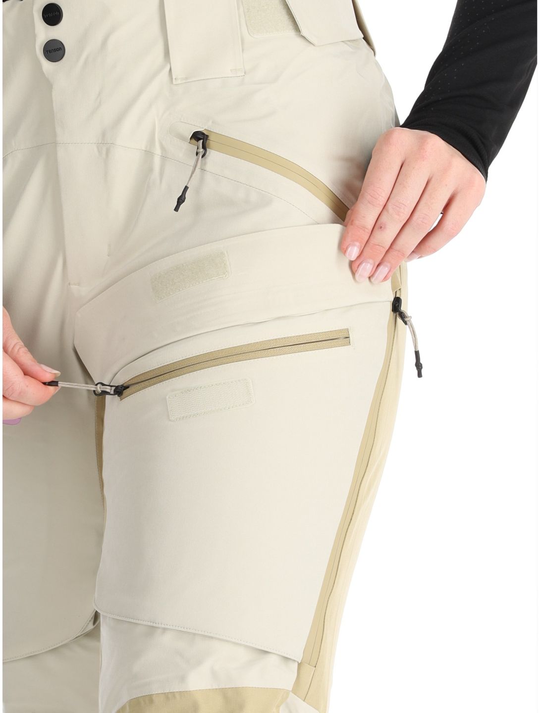 Tenson, Aerismo Ski Skihose Damen Light Beige beige 