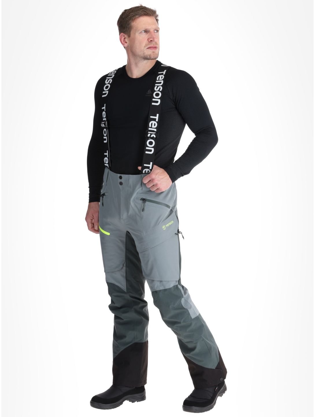 Tenson, Aerismo Ski Skihose Herren Grey Green grau 