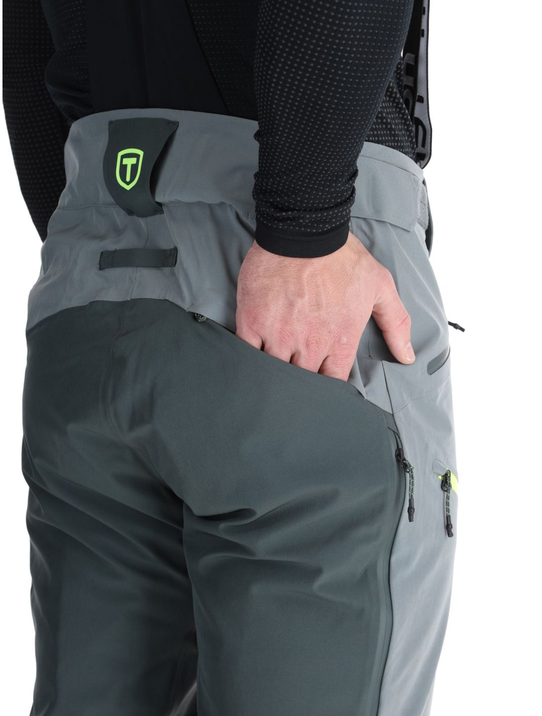 Tenson, Aerismo Ski Skihose Herren Grey Green grau 