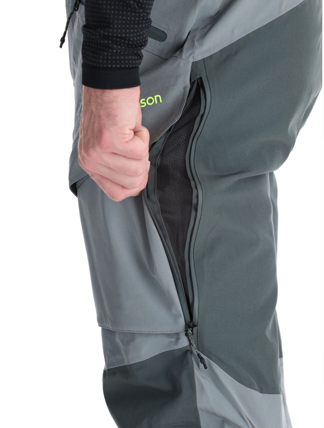 Tenson, Aerismo Ski Skihose Herren Grey Green grau 