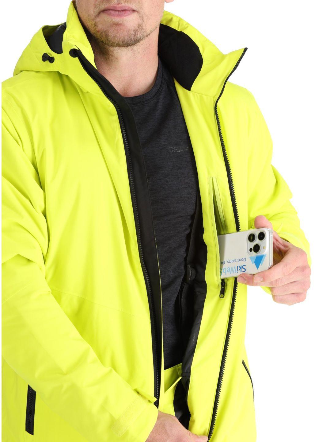 Tenson, Brendon Ski Skijacke Herren Light Yellow gelb 