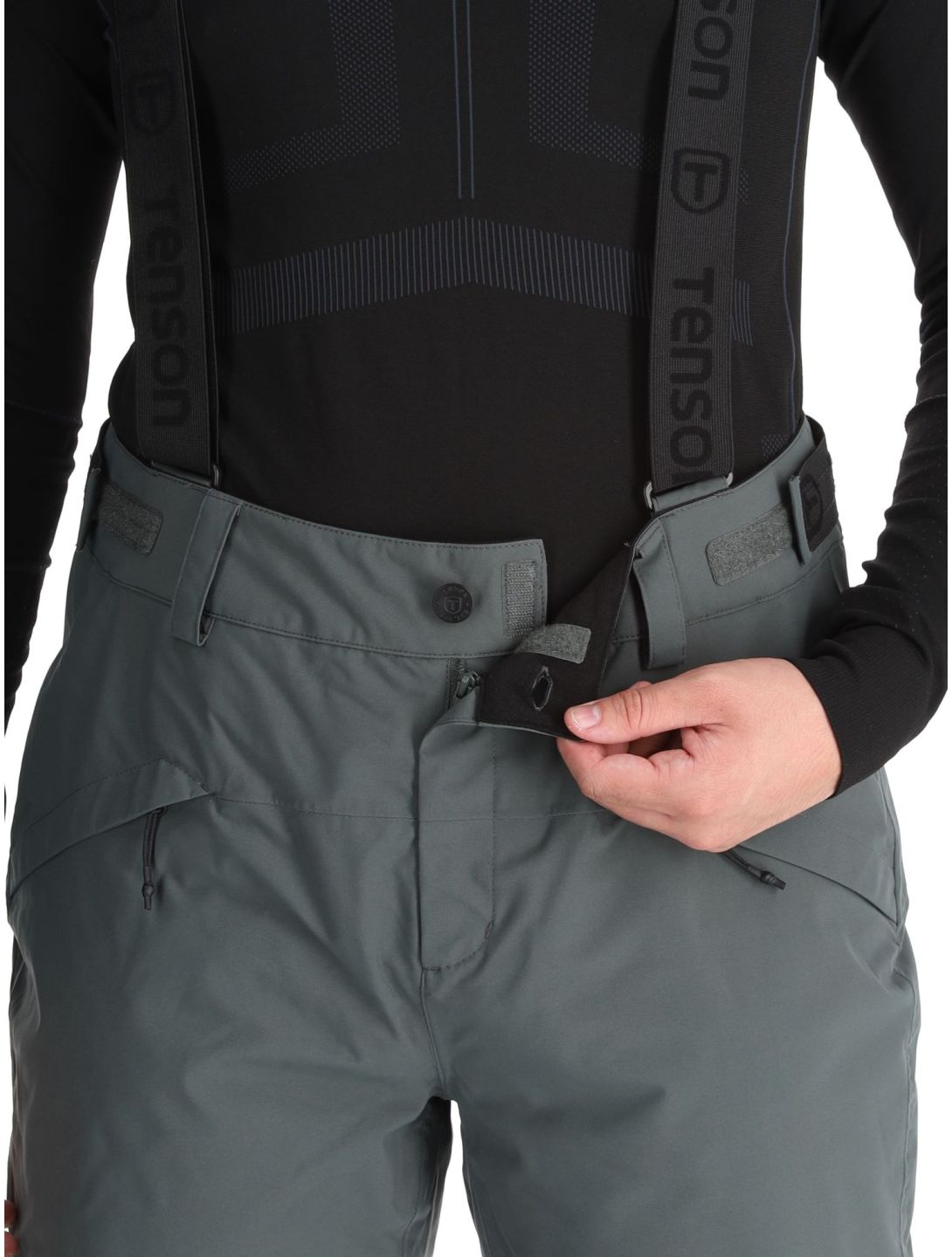 Tenson, Brendon Ski Skihose Herren Grey Green grau 