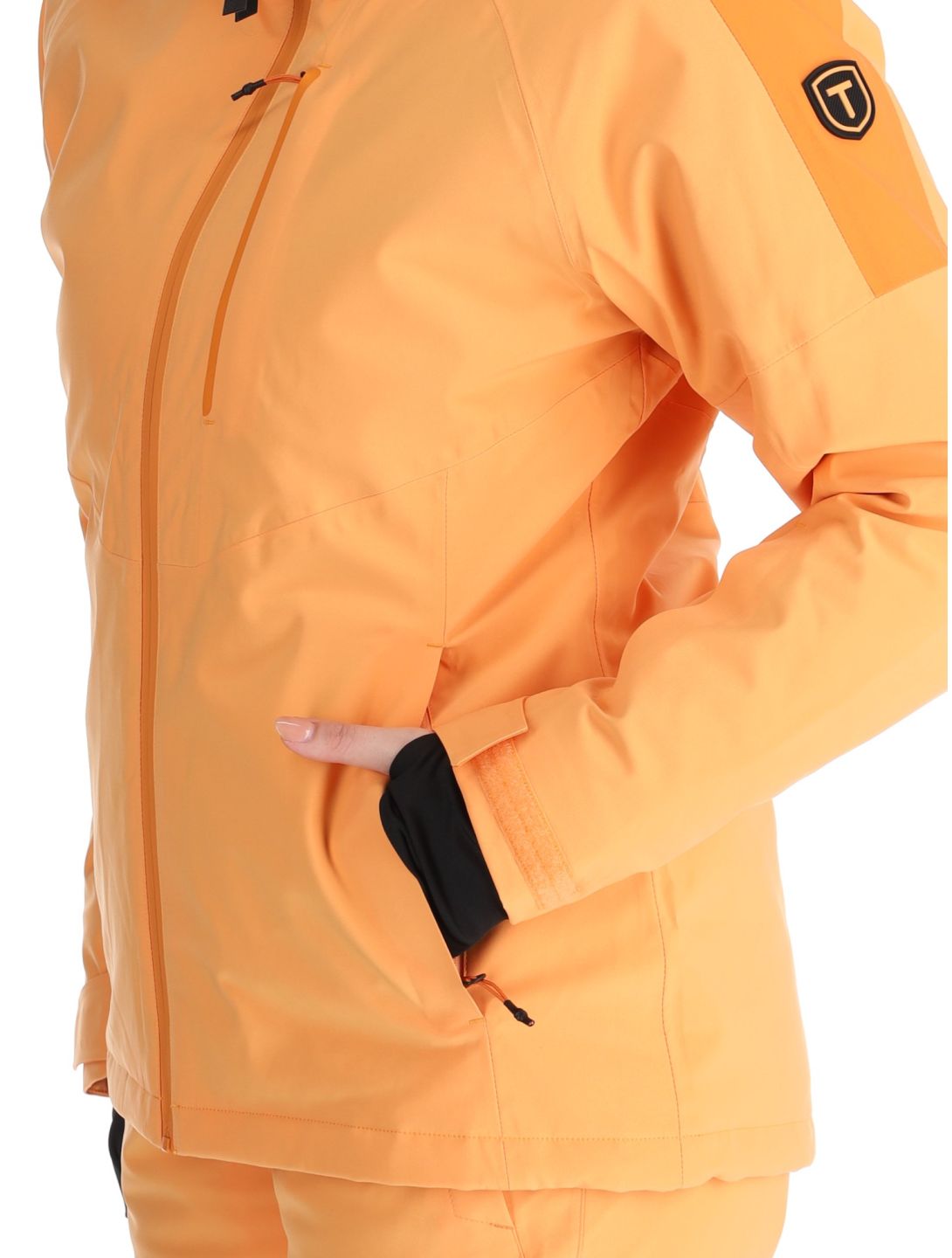 Tenson, Core Ski Skijacke Damen Apricot Crush orange 