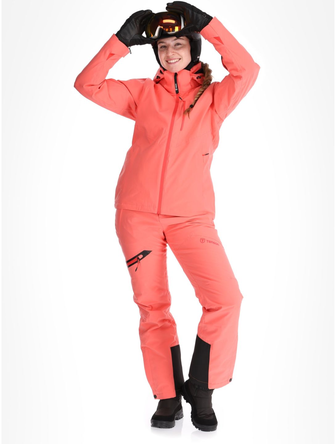 Tenson, Core Ski Skijacke Damen Coral rosa 