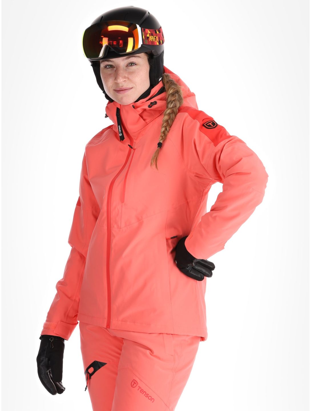 Tenson, Core Ski Skijacke Damen Coral rosa 