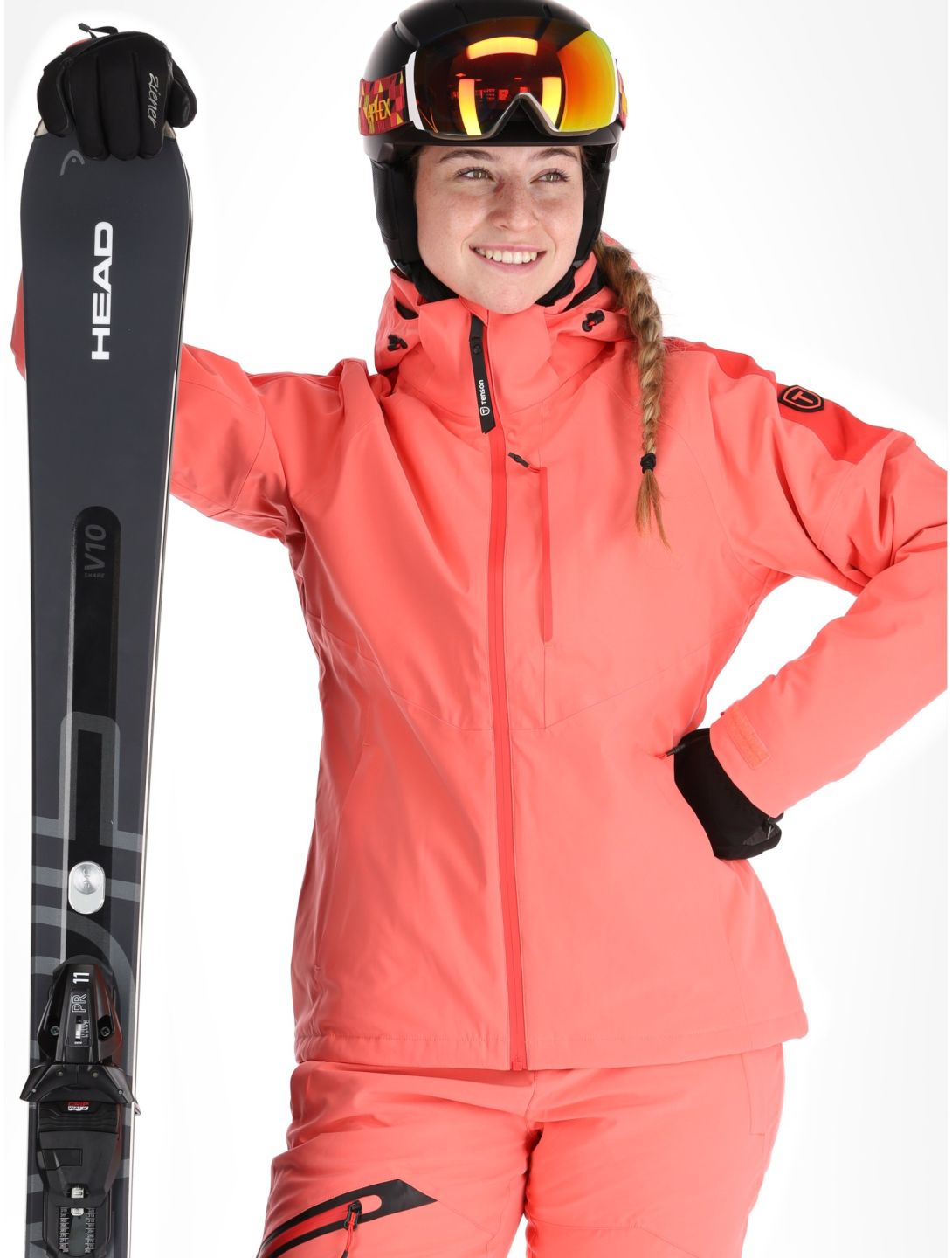 Tenson, Core Ski Skijacke Damen Coral rosa 