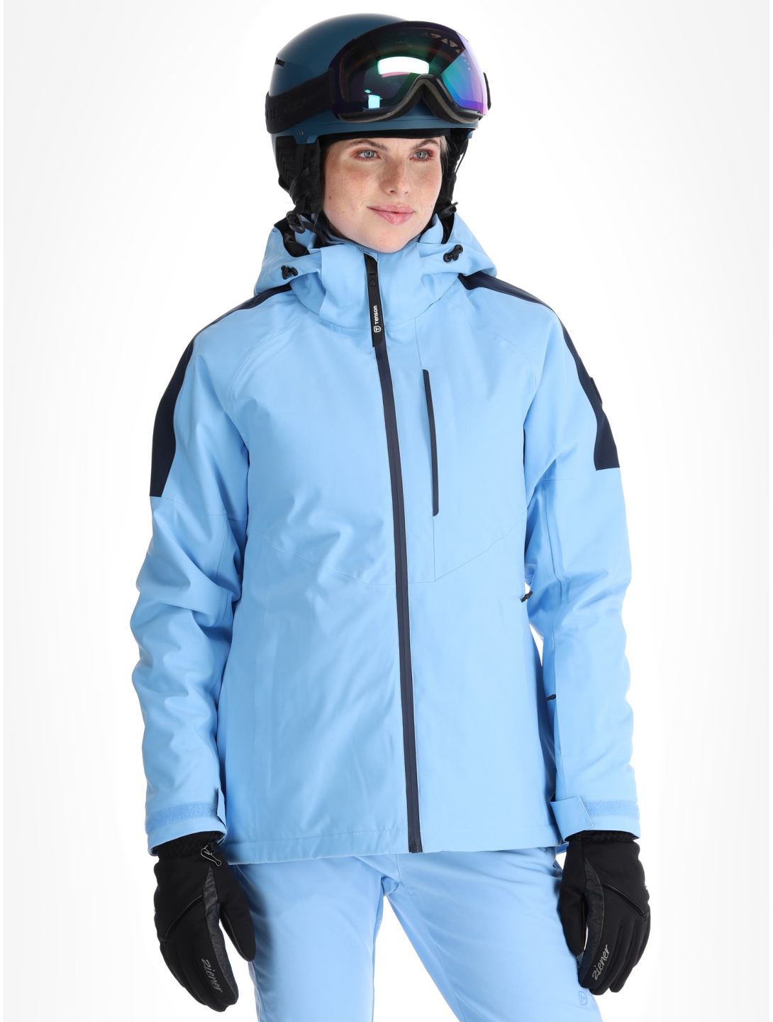 Tenson, Core Ski Skijacke Damen Light Blue blau 