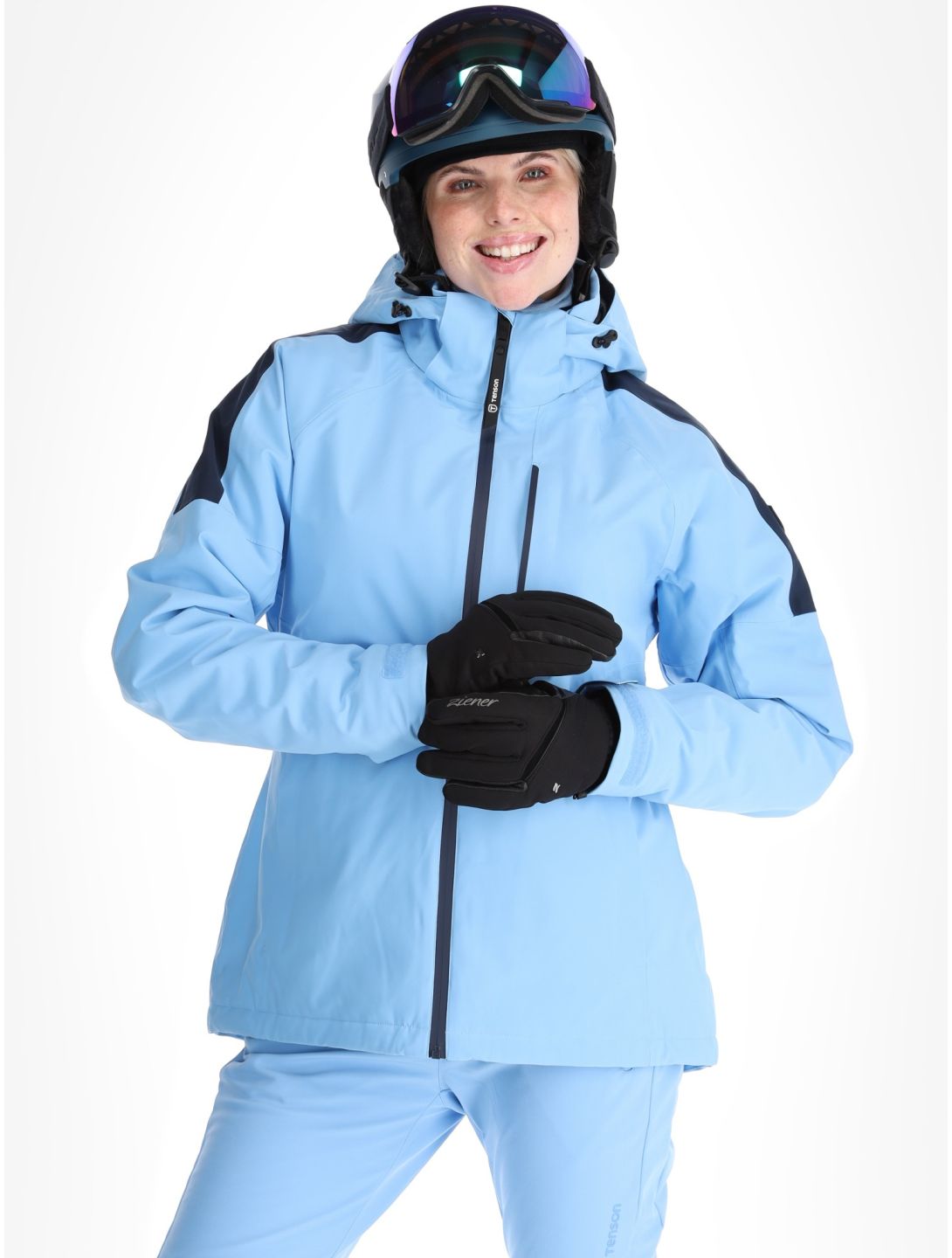 Tenson, Core Ski Skijacke Damen Light Blue blau 