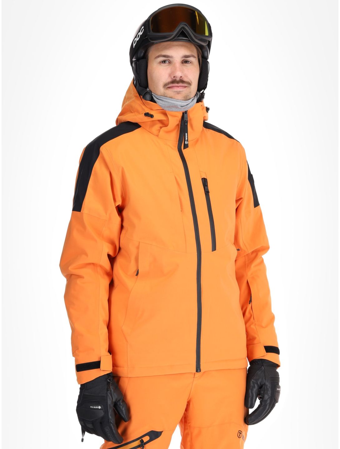 Tenson, Core Ski Skijacke Herren Dark Orange orange 