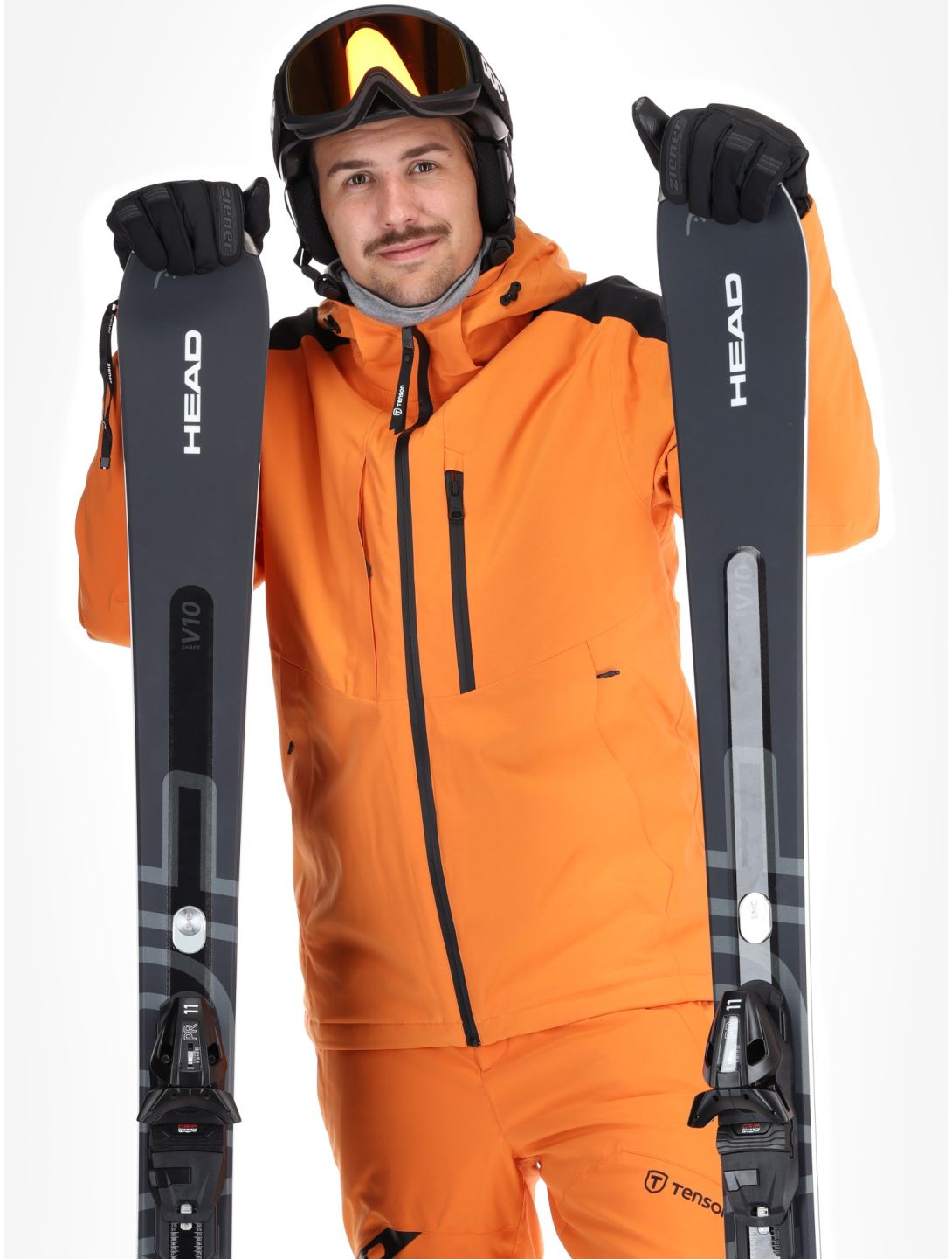 Tenson, Core Ski Skijacke Herren Dark Orange orange 