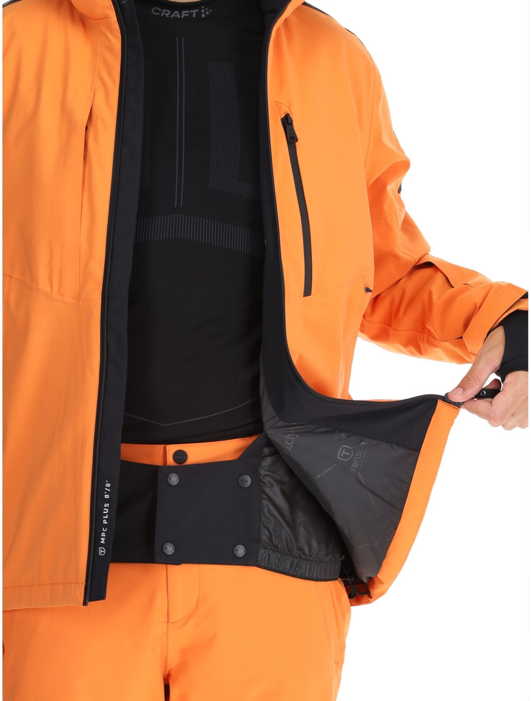 Tenson, Core Ski Skijacke Herren Dark Orange orange 