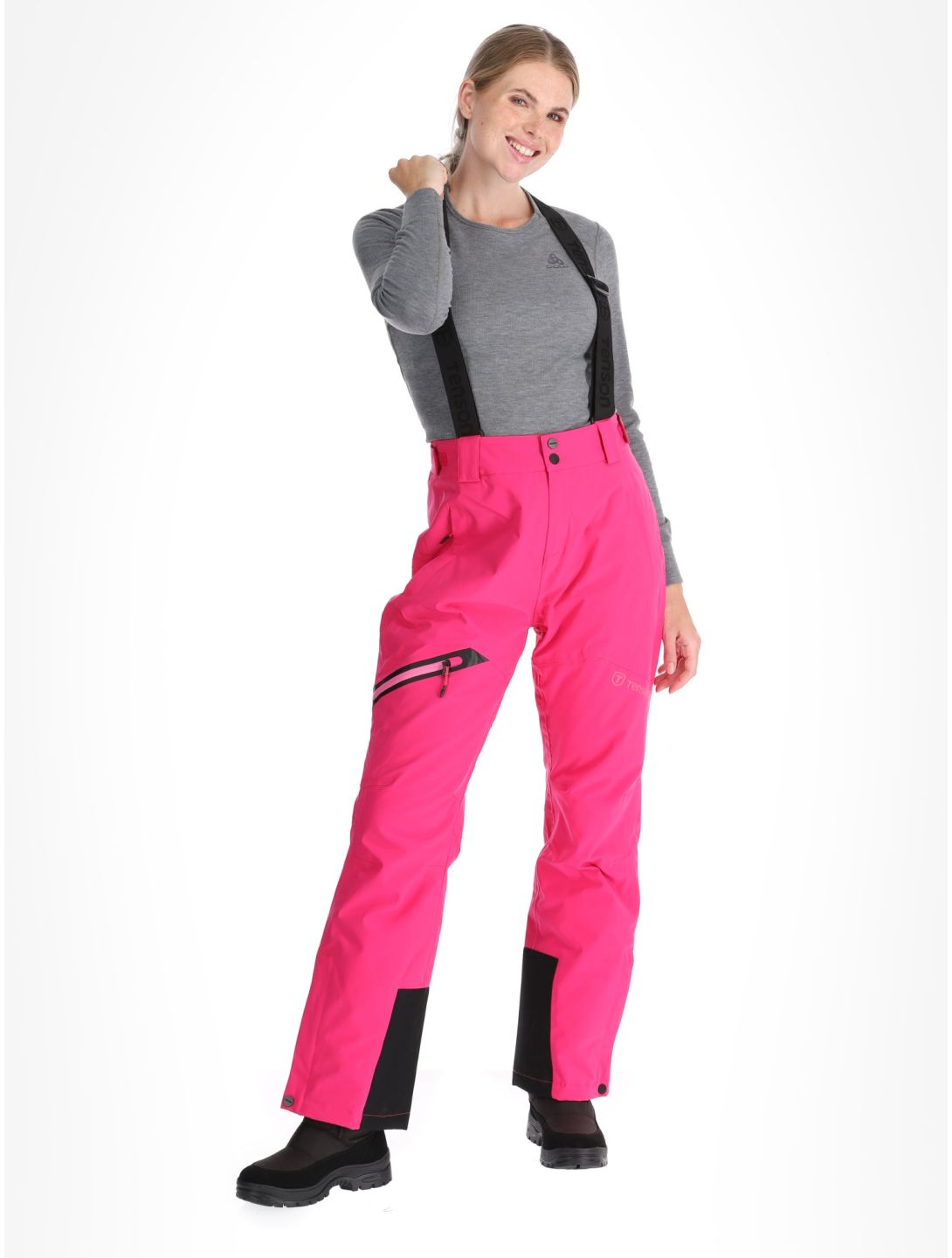 Tenson, Core Ski Skihose Damen Cerise rosa 