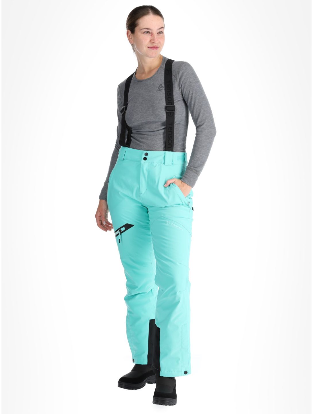 Tenson, Core Ski Skihose Damen Light Turquoise grün 