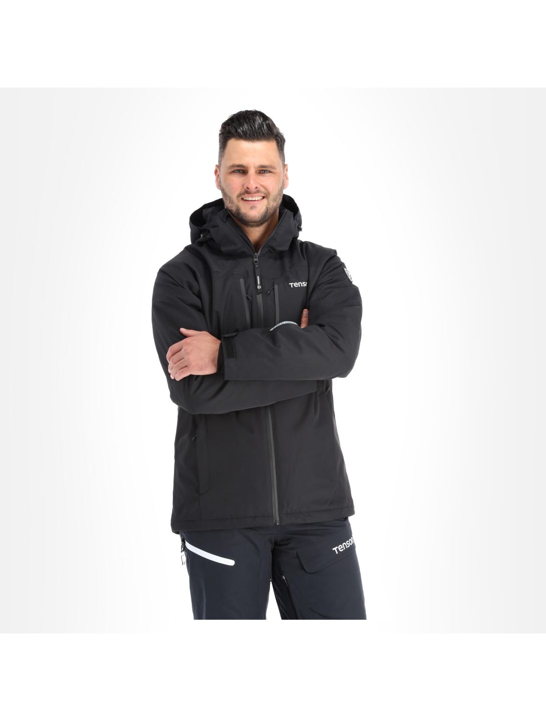 Tenson, Fross Skijacke Herren light schwarz