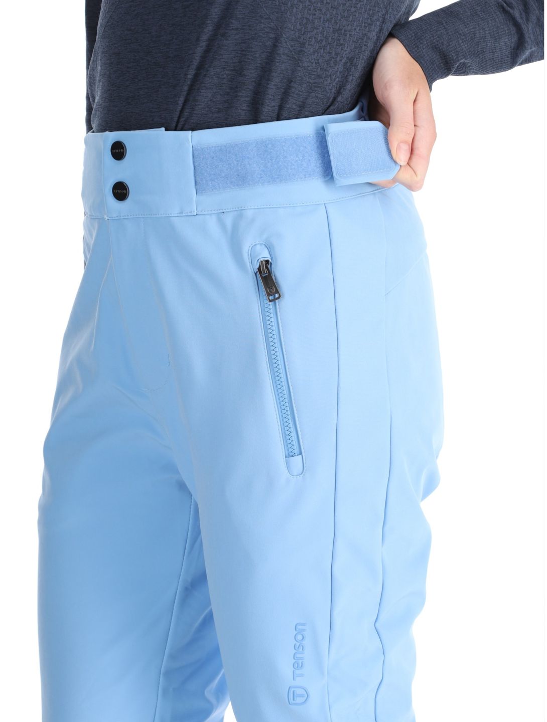 Tenson, Grace Softshell Skihose Damen Light Blue blau 