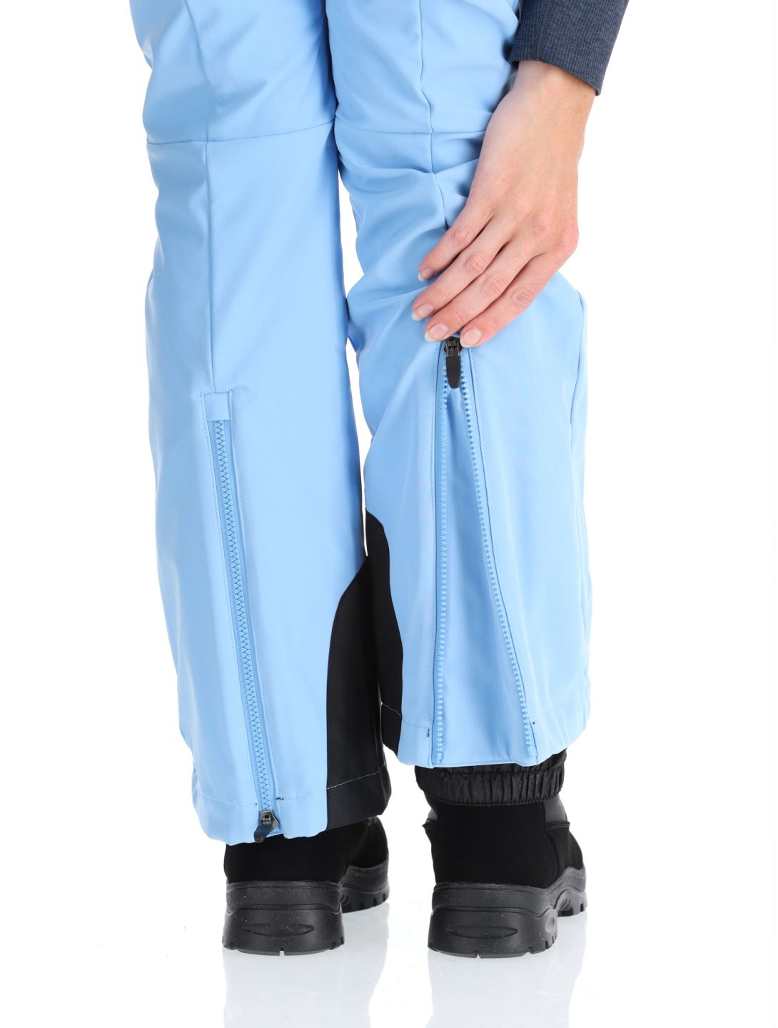 Tenson, Grace Softshell Skihose Damen Light Blue blau 