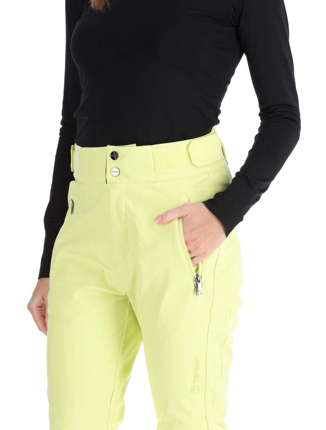 Tenson, Grace Softshell Skihose Damen Light Yellow gelb 