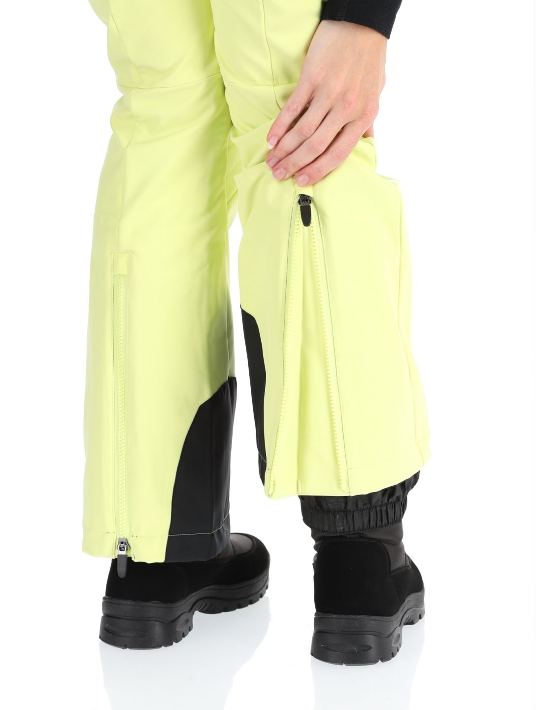 Tenson, Grace Softshell Skihose Damen Light Yellow gelb 